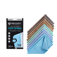 Набор салфеток из 10-ти шт 30*30 см микрофибра CA-804 Top Shine