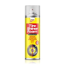 Чернитель - очиститель шин пенный Kangaroo Tire Shiner Clean&Black, 650 мл