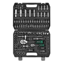 Набор инструмента 108 предметов хром 1/2, 1/4