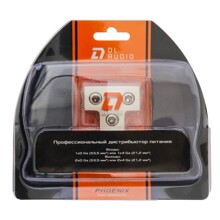 Дистрибьютер питания на -, 1вход, 2 выхода Power Distributor 01