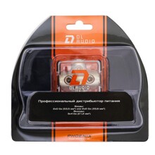 Дистрибьютер питания на -, 2вход, 2 выхода Power Distributor 02