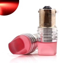 Светодиод S25 1156 (P21W BA15S) 9 SMD 3D RED 12V 1конт красная