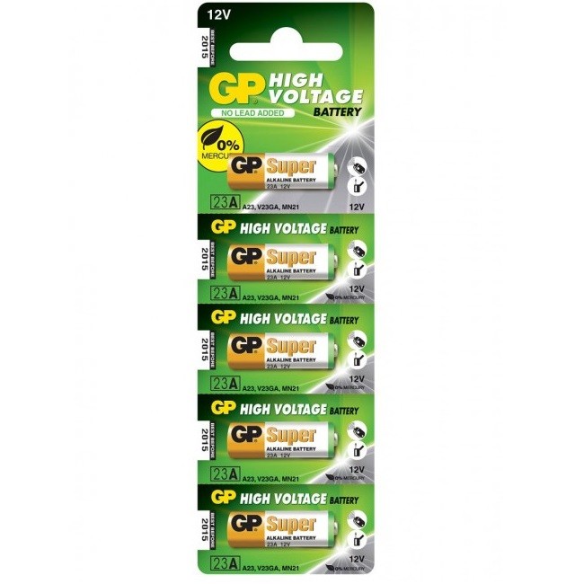 Батарейка A23 5-BL 12V Батарейка A23 5-BL 12V