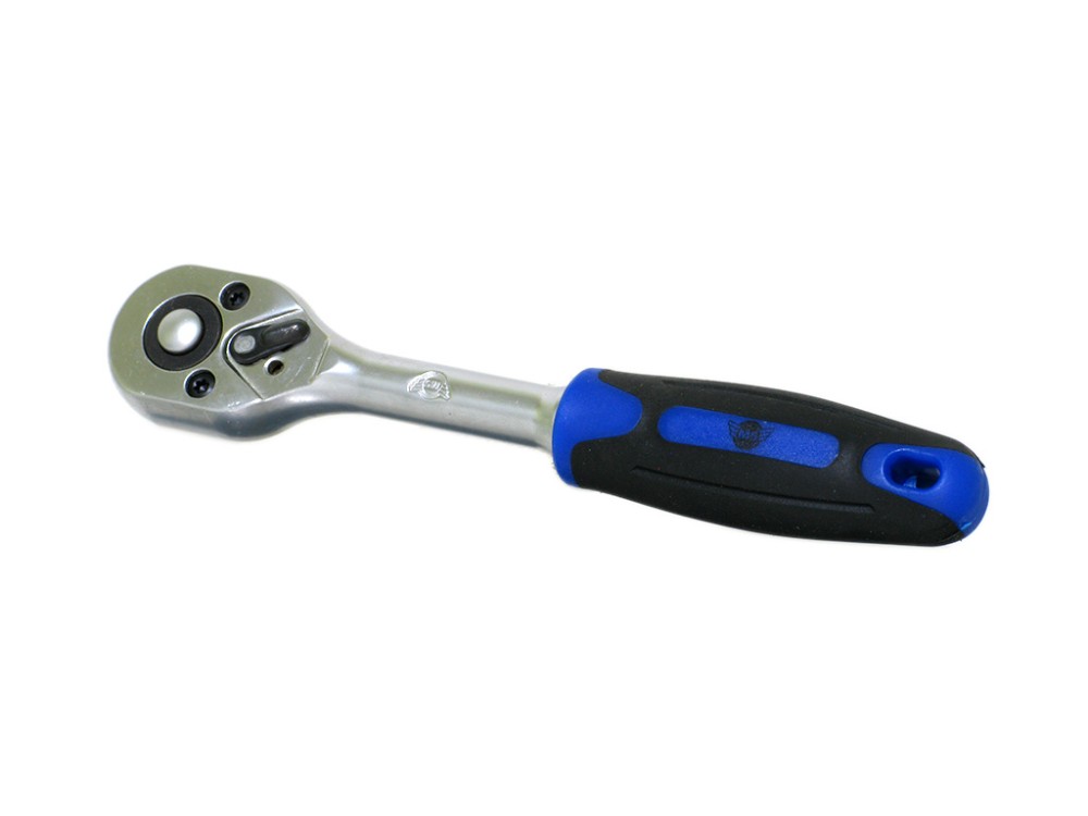 Трещотка флажковая 1/4* 45 зубов, пластиковая ручка м5 1/20/120 Трещотка флажковая 1/4* 45 зубов, пластиковая ручка м5 1/20/120