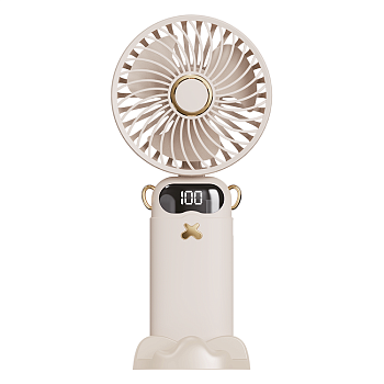 Вентилятор WFAN-53, регулировка наклона, дисплей, цвет белый Вентилятор WFAN-53, регулировка наклона, дисплей, цвет белый