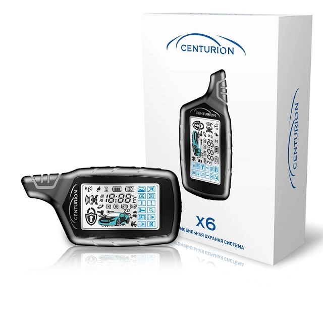 Автосигнализация CENTURION х6 (двухсторонняя) Автосигнализация CENTURION х6 (двухсторонняя)