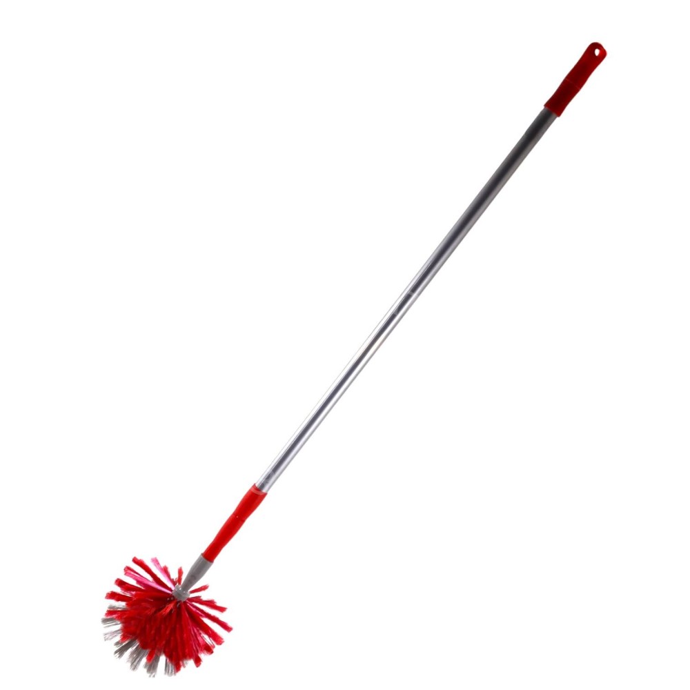 Щетка - сметка для паутины и пыли 2,5 м телескопическая ручка Щетка - сметка для паутины и пыли 2,5 м телескопическая ручка