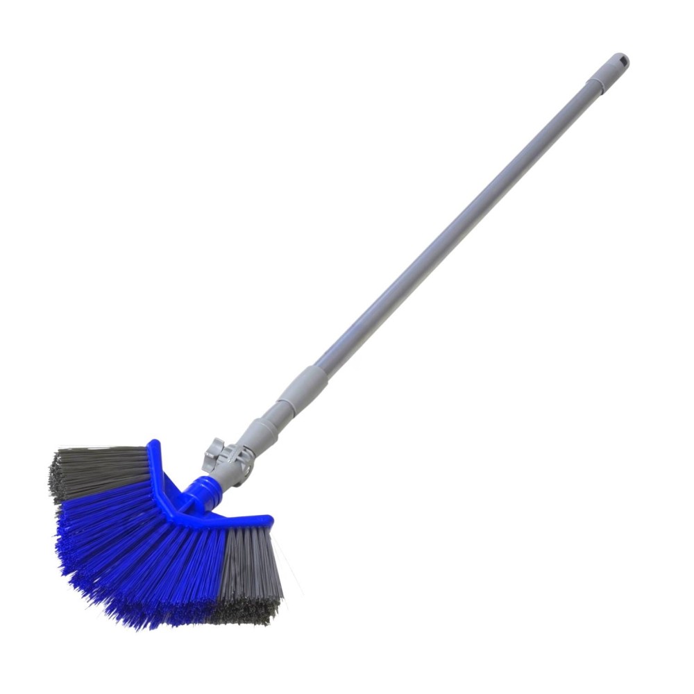 Щетка плоская-угловая для паутины 1,5 м телескопическая ручка Щетка плоская-угловая для паутины 1,5 м телескопическая ручка