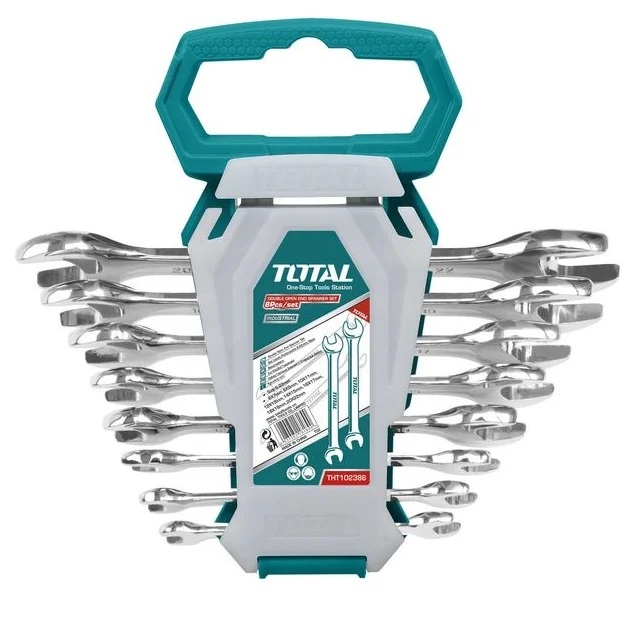 Набор ключей рожковых 8 шт (6-22) Набор ключей рожковых 8 шт (6-22)