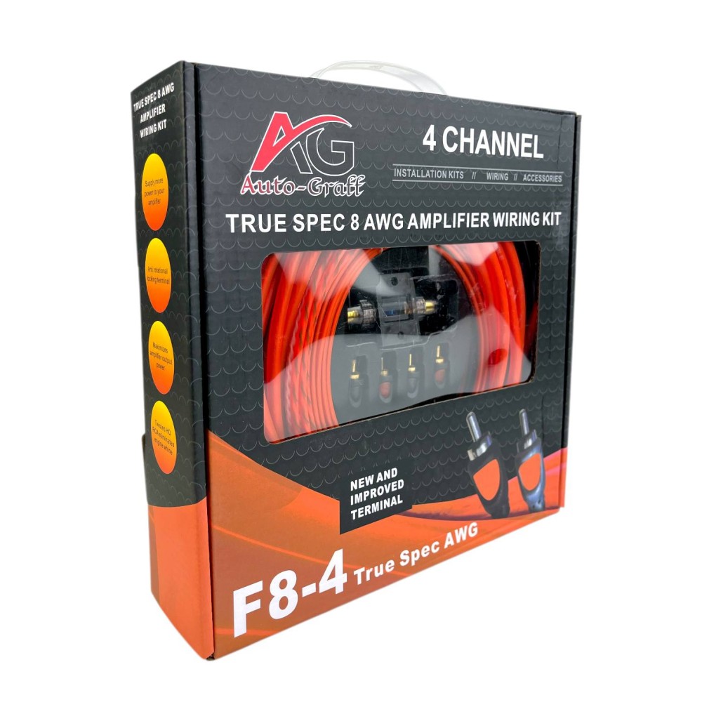 Провода для подключения автоакустики F8 4channel Провода для подключения автоакустики F8 4channel