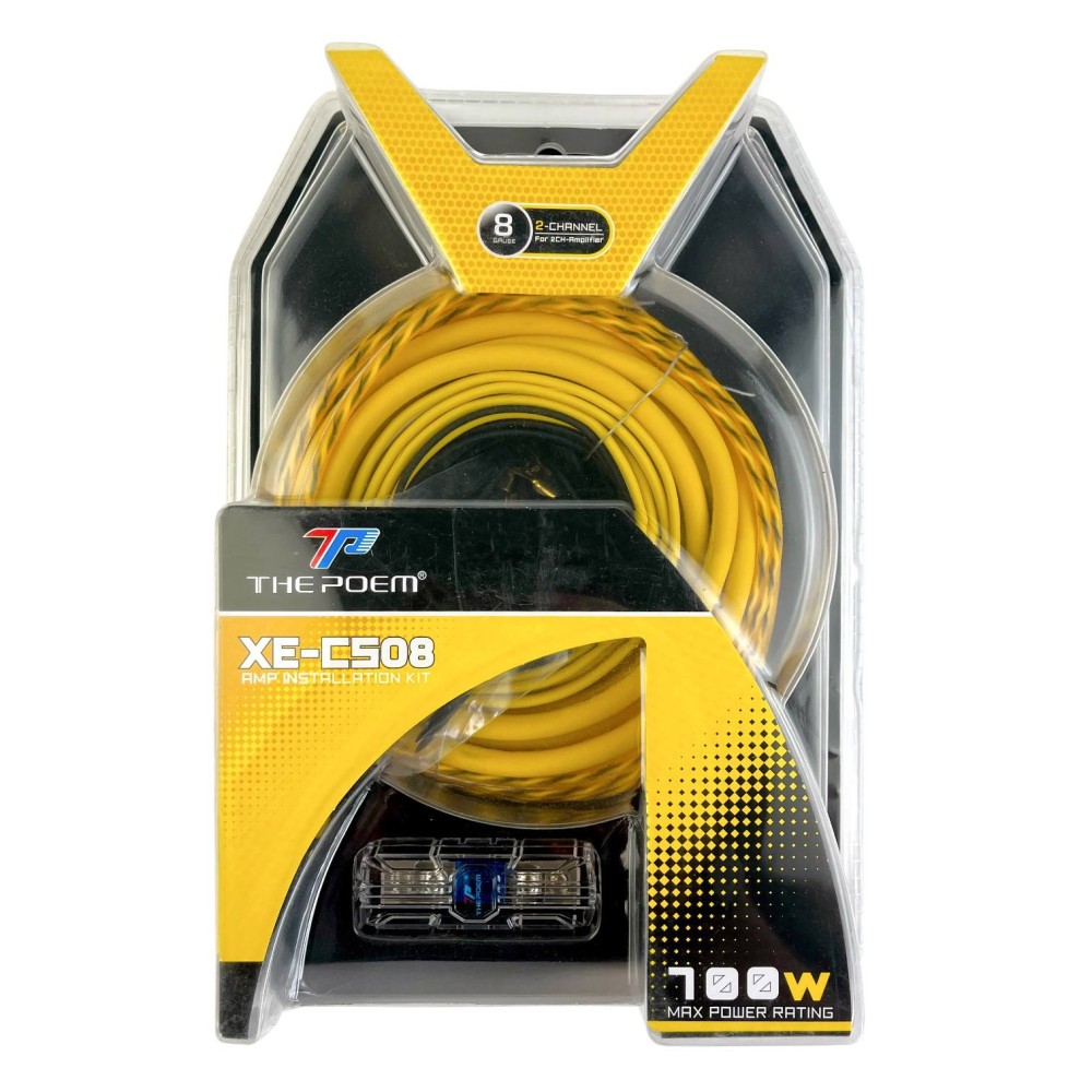 Провода для подключения автоакустики XE-CS08 5 м, 2-х каналь. Провода для подключения автоакустики XE-CS08 5 м, 2-х каналь.