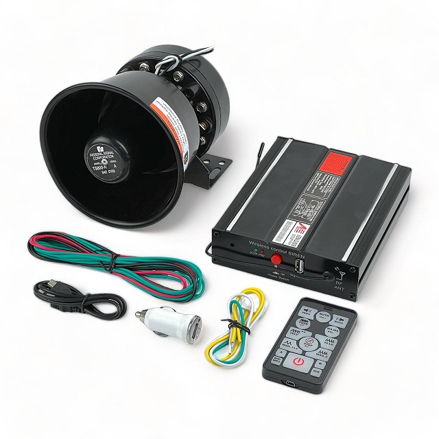 Спецсигнал AS7200 с пультом и колоколом 800 Вт, цвет черный, 1 колокол Спецсигнал AS7200 с пультом и колоколом 800 Вт, цвет черный, 1 колокол