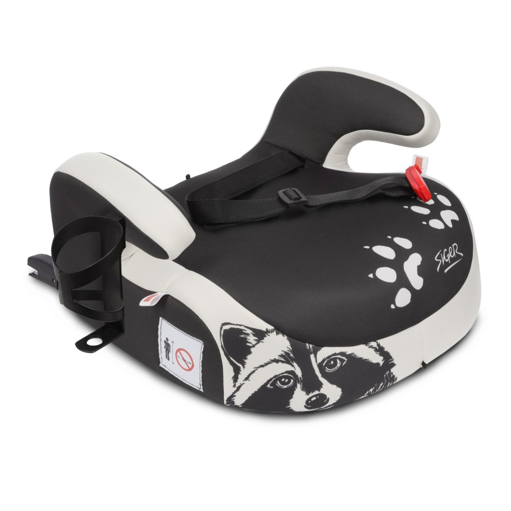 Бустер siger fix люкс енот, цвет серо-бежевый Бустер siger fix люкс енот, цвет серо-бежевый