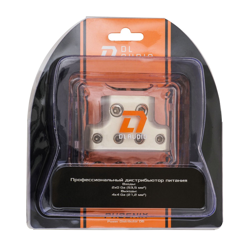 Дистрибьютер питания на -, 2вход, 4 выхода Power Distributor 06 Дистрибьютер питания на -, 2вход, 4 выхода Power Distributor 06
